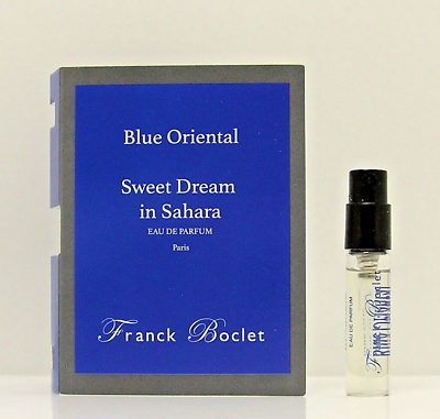 official perfume sample of Franck Boclet Sweet Deam in Sahara 1.5ml 0.54 o.z.