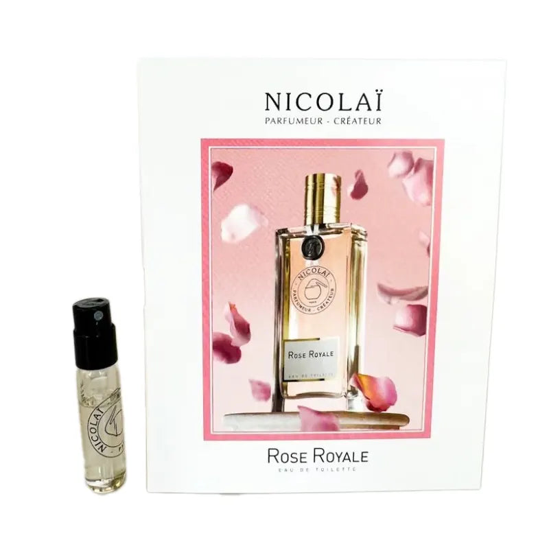 officiële parfumstalen van Nicolai Rose Royale-geur 1,8 ml 0,07 oz.