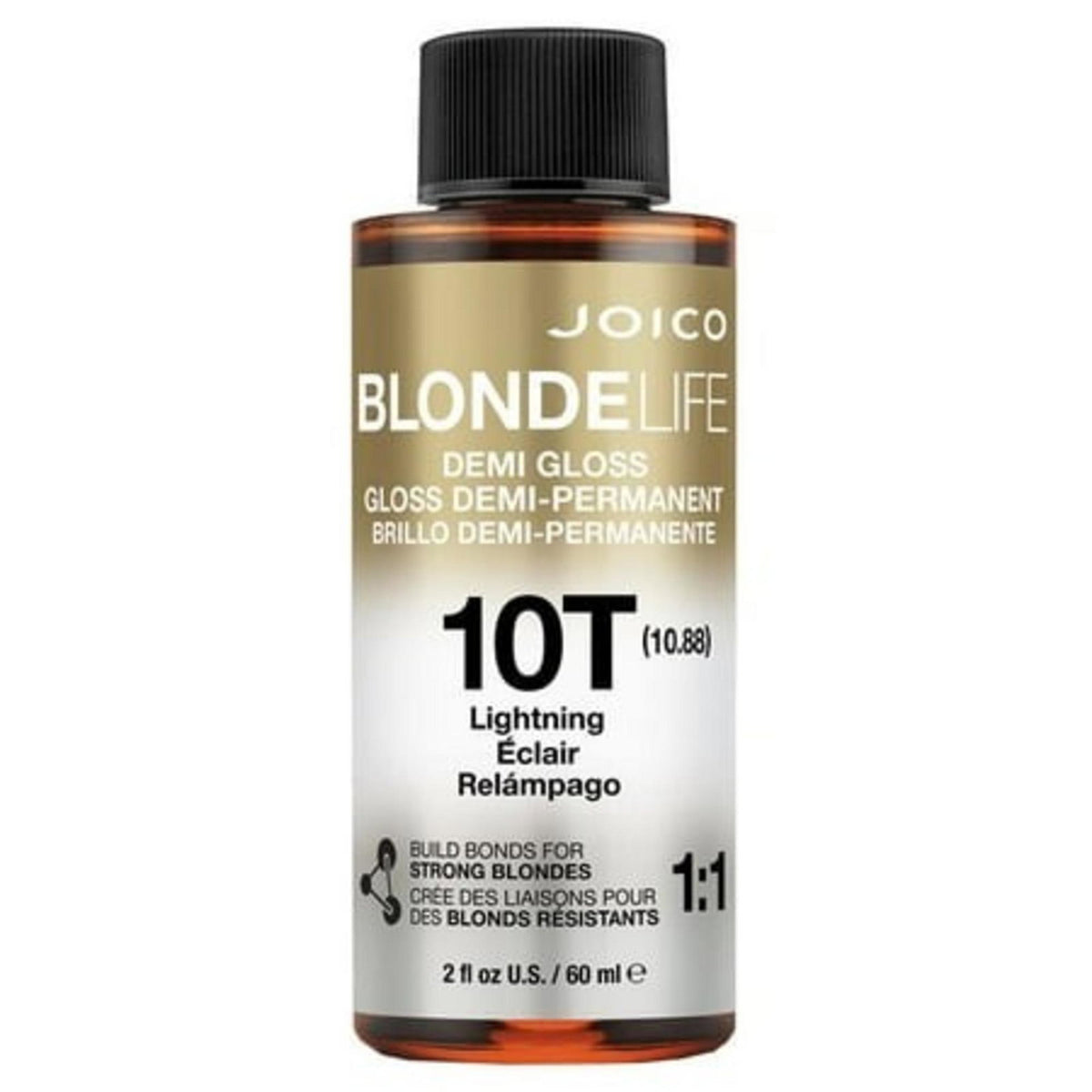 Joico, Blonde Life, Demi-Permanent Hair Dye, 10T Lightning, 60 ml