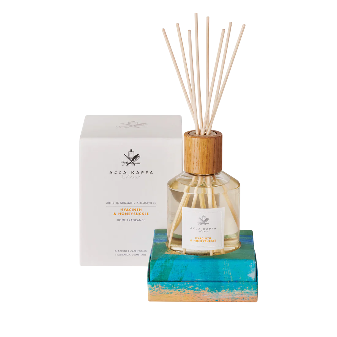 Acca Kappa, Hyacinth, Reed diffuser, Hyacinth & Honeysuckle, Aroma Reed Diffuser, 250 ml
