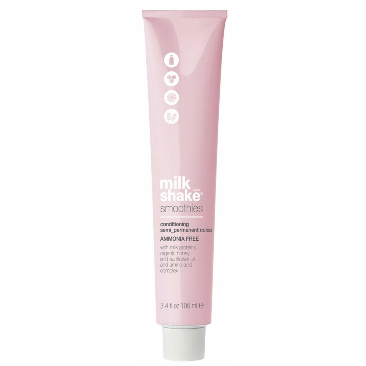 Milk Shake, Smoothies, Ammonia-Free, Semi-Permanent Hair Dye, 8.438CG Light Copper Golden Blond, 100 ml