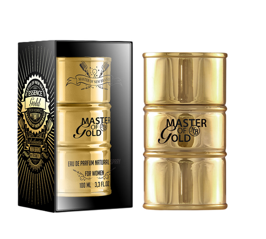 New Brand, Master Gold, Eau De Parfum, For Women, 100 ml