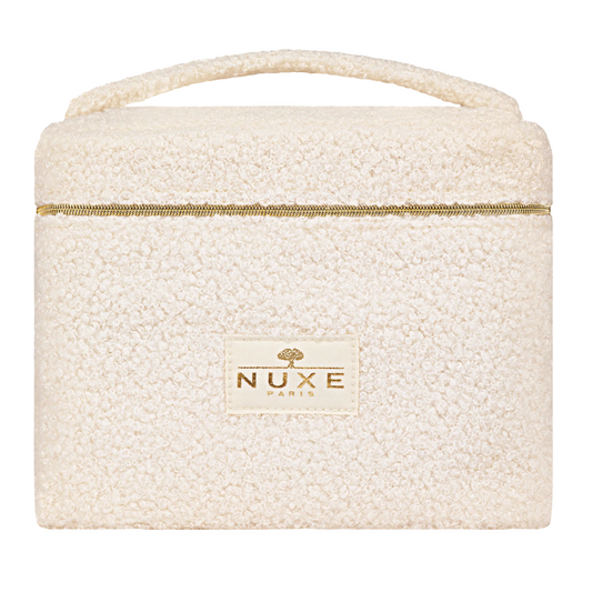 Nuxe, Insti Vanity, Zippered, GWP Textile Pouch, White